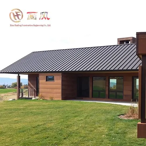 Metalni krov trijema sa samostojećim šavovima